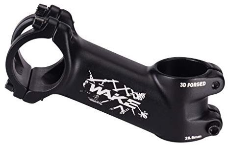 CYSKY Bike Vorbau 25 Grad 31,8 60mm/70mm/90mm/110 mm MTB Vorbau Mountainbike Lenker Vorbau für Fahrrad, Rennrad, MTB, BMX, Radfahren (90mm)