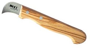 HOT! Kitchenware Maronenmesser mit Griff aus Olivenholz, Kastanienmesser für Maronen, Made in Italy