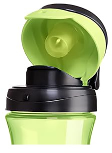 Chicco Travel Cup, Tazza per Bambini 2 Anni, Pratica Apertura, Beccuccio Integrato, Chiusura Ermetica, Facile da Trasportare, Capacità 350 ml, Verde
