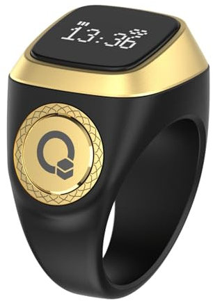 Smart tàsbih | tàsbih Tally Clicker Con Display | Decorazione Anello Intelligente | Contatori Elettronici Digitali - Anello Contatore Elettronico Per, Anello Intelligente Ricaricabile