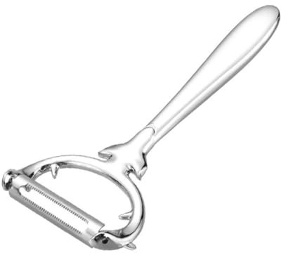 PEPLAYTAL 1 Pezzo Sbucciatore Multifunzione Zinco Utensile per Verdure e Frutta per Cucina Ristoranti