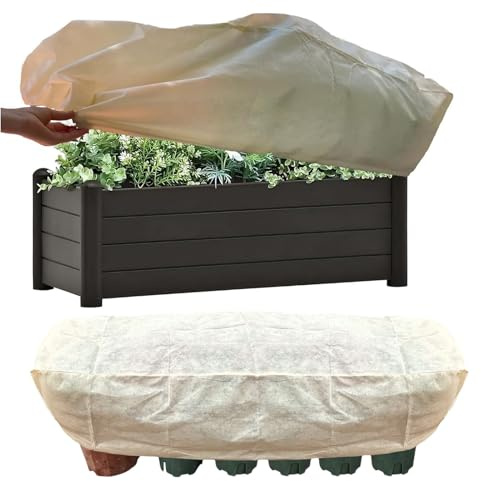 Housse de Protection Contre Le Gel pour – Accessoires de jardinière pour Temps Froid et extérieur, Protection Contre la Neige, Le Gel, la Saison et la Pluie