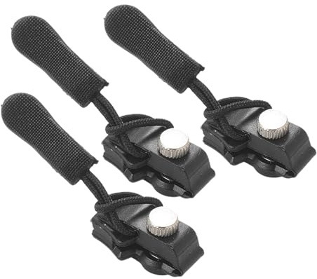 Universal Kit De Reparación De Cremalleras, Desmontable Juego De Tiradores Para Correderas, Reparador Para Chaquetas Mochilas Maletas Equipaje Ropa