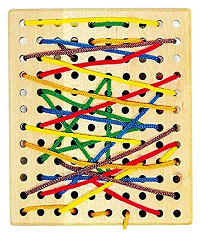 Small Foot Legler Threading Board Preschool Learning Toy