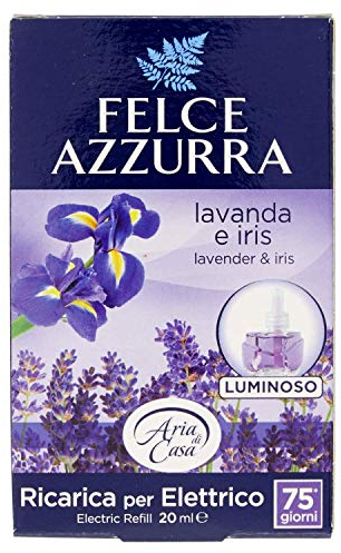 Felce Azzurra - Aria di Casa, Ricarica Diffusore Elettrico Iris e Lavanda, Puro Benessere - 20 ml