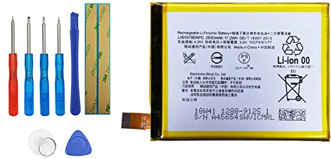 Vvsialeek LIS1579ERPC Ersatz Akku Kompatibel Für Sony Xperia Z3+ Z4 C5 E6553 Z3 Neo SO-03G with Toolkit