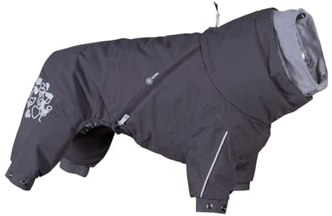 Hurtta Extreme Overall, Dog Snowsuit, BlackBerry, 18M