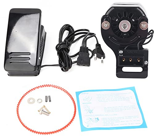 100 W Macchina da Cucire Motore Pedale per Cucire Regolatore di velocità variabile Macchina da Cucire Interruttore a Pedale Parti di Macchine per Cucire domestiche con Pedale(Unione Europea)