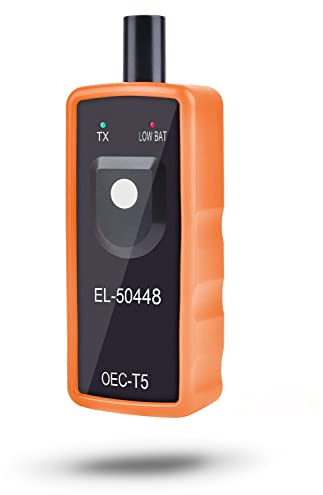 HUYUE TPMS El 50448 Relearn Reset Tool Sistema di monitoraggio della Pressione dei Pneumatici Sensori per Opel GM Series Vehicle 2006-2020 (Orange)