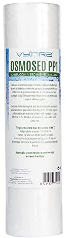 VYDRA OSMOSED CARTUCCIA A SEDIMENTI BICCHIERE OSMOSI INVERSA (PP1 MICRON)