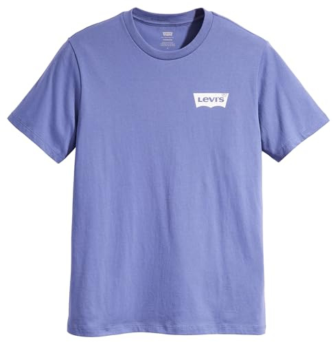 Levi's Graphic Crewneck Tee T-shirt, Batwing Coastal Fjord, M Uomo