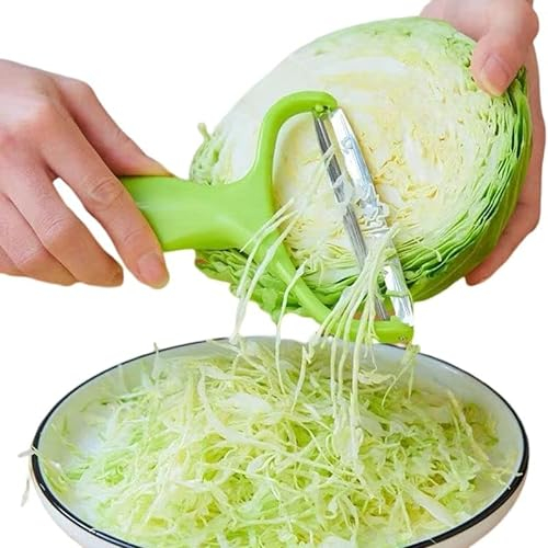Vegetable Potato Fruit Cabbage Peeler Cutting Machine Shredded Gadget Shredder Coleslaw Kitchen Peeling Knife Stinless Steel Blade