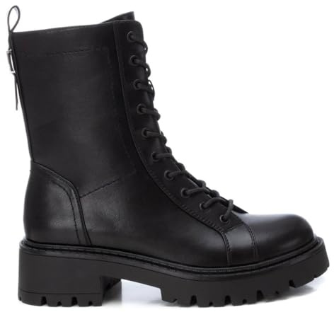 XTI - Botín Mujer Negro - Calzado Cómodo y Versátil - Moda casual - Modelo 14343401 (Talla 38)