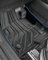 LANGBEAN Fußmatten für Ford Kuga MK3 PHEV 2025 2024 2023 2022 2021 2020, Fussmatten Original Kuga 3 Plug-In Hybrid aus TPE mit Hohem Rand, Rutschfestes und Wasserdichtes Zubehör, Schwarz (3 Stück)