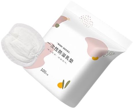 MUELODSIC 100pcs Disposable Overflow Breast Pads for Breastfeeding Nursing Pad Leakproof Nursing for Women Comfortable Mat