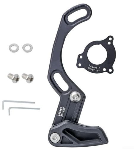 Guide de chaîne de vélo de montagne, pour plateau 30T-40T, chaîne unique pour protection d'anneau pour système de dérailleur avant VTT (ISCG05)