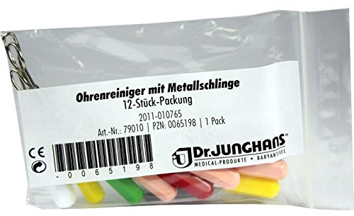 OHRENREINIGER m.Metallschlin 12 St