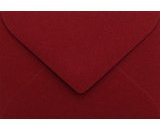 100 Briefumschläge B6 DIN (12,5 x 17,6 cm) Bordeaux (Weinrot), Verschluss-Technik: Freuchtklebend mit Dreieck Lasche Grammatur: 120 g/m²