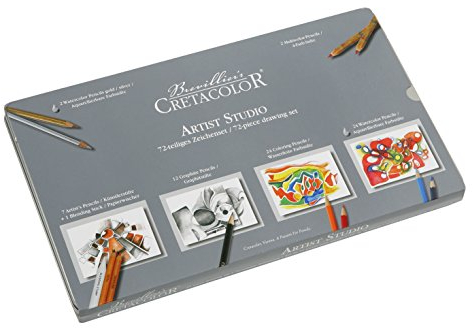 CRETACOLOR STUDIO - 72er Set im Metalletui