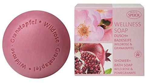 Speick - Sapone Benessere da doccia e da bagno - Estratto di Wild Rose e Melograno (1 x 200g)