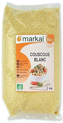 MARKAL Couscous Blanc 1Kg Bio -