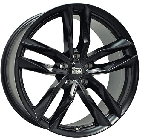 MAM RS3 7JX16 5/112 ET48 66.6 MATT BLACK PAINTED Alufelge