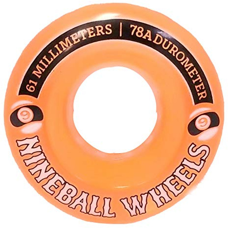 Sector 9 Nineballs Longboard Wheels 61MM 78A Orange