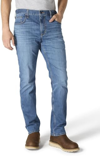 Carhartt, Herren, Rugged Flex® Jeans mit 5 Taschen, gerader Passform und schmal zulaufendem Bein, Houghton, W32/L30