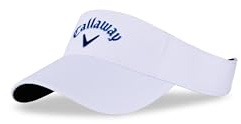 Callaway Visera estándar de metal líquido para hombre, blanco/Deep Colbalt