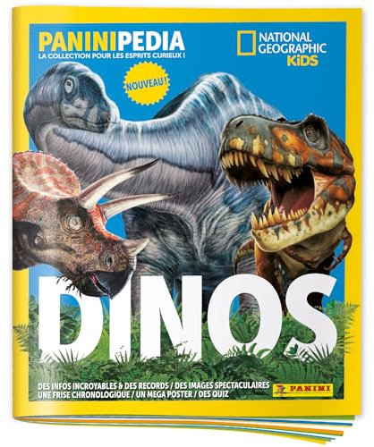 Panini DINOS NATIONAL GEOGRAPHIC KIDS PANINIPEDIA Album