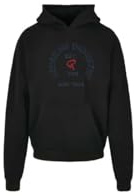 Redskins, Sweat Shirts, Pullover, Jungen, Mädchen, Westen, Kapuzen, Hoodie, Thermo Fleece, Gefüttert, Kapuze, Unisex, Kinder, Kleidung, Modell RDSW4 Schwarz, Größe 10 Jahre