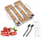 AVIDA ZEN Fumoir Viande et Poisson–Générateur de Fumée Froide pour Fumoir alimentaire–Serpentin Fumage à Froid-OFFERTS 4 crochets et 2 Brosses de Nettoyage Grille Barbecue