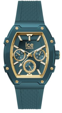 ICE-WATCH - Ice boliday Verdigris Alu - Grüne Damenuhr aus Aluminium mit Silikonarmband - 023805 (Small)