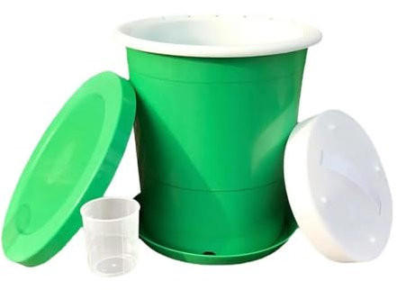 Plateau de germination hydroponique Plateau de germination de semis de haricots Plateau de culture d'herbe à chat Pot de plantation sans sol for le jardinage intérieur Plateau de germination Conteneur