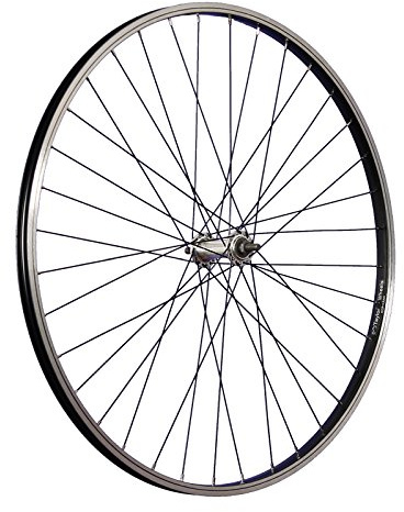 28 Pouces Roue Avant vélo Rayons Acier Inoxydable 622-19 Noir/Argent