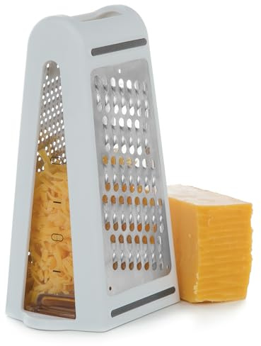 PrepSolutions 2-Way Grate & Measure – Multi-Function Grater for Shredding, Slicing & Measuring