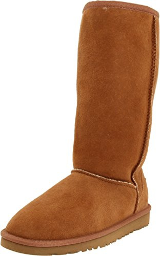UGG, Bailey Bow Tall II femme, Marron (châtaigne), 39 EU