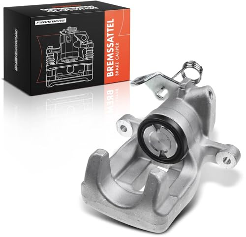 Frankberg Brake Caliper Disc Brake Rear Left Cast Aluminium Compatible with 308 SW I 4E 4H Replace# 524031