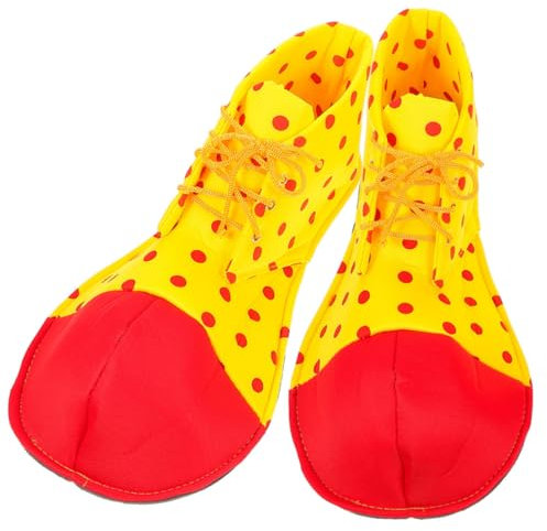 MERRYHAPY Clown-kostümschuhe Aus Pu Für Halloween-Partys Cosplay-Requisiten Und Zirkusauftritte Leicht Und Haltbar Für Erwachsene Und Jugendliche