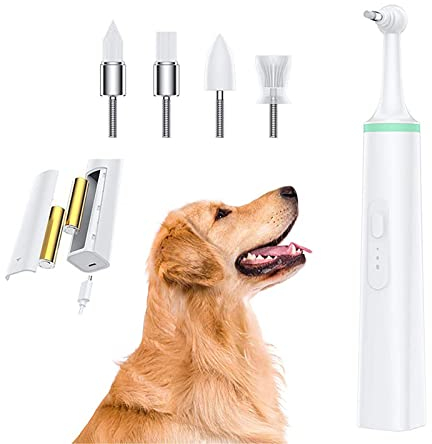 Smerigliatrice Dentale Elettrica per la Cura dei Denti - Kit di Pulizia e Sbiancamento per Lucidare, Riparare e Rimuovere i Calcoli - Mantiene la Bocca Sana