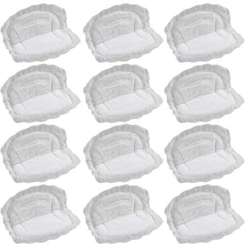Mikinona 36 Pièces Dispositifs Absorption pour Allaitement Coussinets Jetables Respirants pour Mères Allaitantes