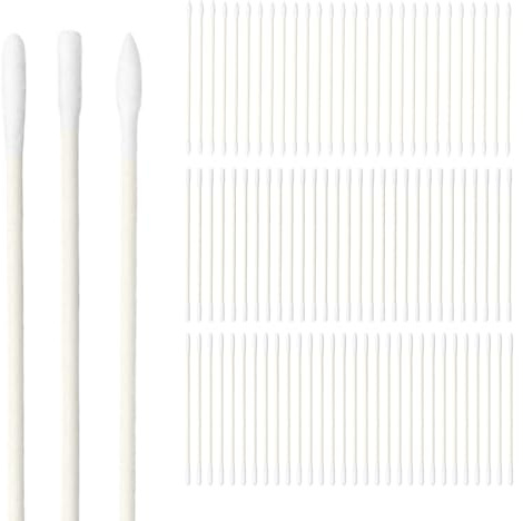 150 PCS Hisopos de Algodón de Limpieza, Palillos de Limpieza con Doble Punta, Bastoncillos de Limpieza de Algodón, Tipped Cleaning Cotton Swabs Cotton Sticks para Dispositivos Electrónicos/Cámaras (B)