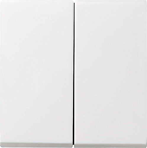 GIRA Cache Interrupteur pour Gamme System 55, Standard 55, E2, Event, Event Transparent, Event Opaque, Esprit, Classix Blanc Pur, Mat 029527