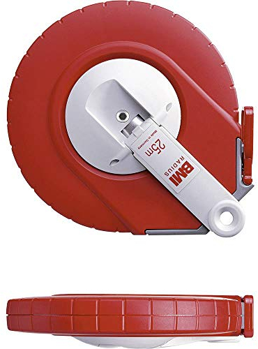 BMI 515224030B Stahlbandmaß Pontarit 30-B 30m mit Teilung in Kapsel Radius