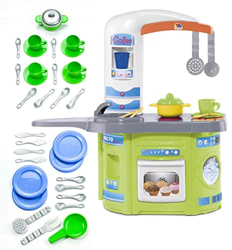 MOLTO | Cocinita de Juguete Kitchen para Niña y Niño con Electrodomésticos | Juguetes Educativos para Niños | A Partir de 3 Años