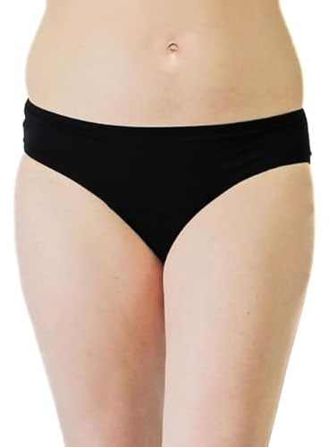 Mojave-period menstruationsbikini underdel badkläder för tonåringar och kvinnor – läckagesäkra byxor i svart