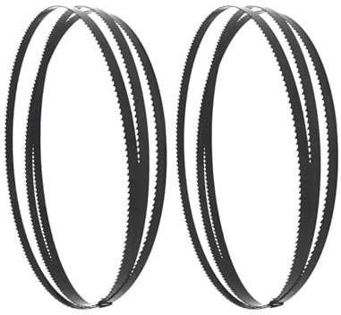 2pcs 93 1/2 X 3/8 Inch X 6 TPI Band Saw Blades, 2375mm Portable Bandsaw Blade, Woodworking Band Saw Blade For Cut Plastic Wood