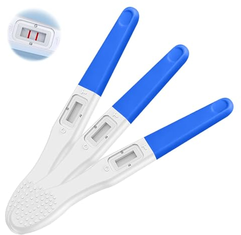 3 Test de Embarazo de Alta Sensibilidad, Test de Embarazo, Pregnancy Test, Test de Embarazo Ultrasensible, Tira Reactiva de Embarazo
