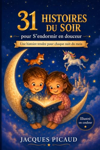 31 HISTOIRES DU SOIR pour S'endormir en douceur: Une histoire tendre pour chaque nuit du mois