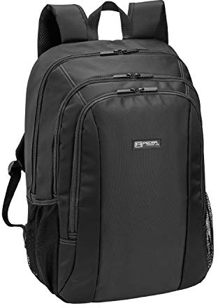 Pedea zaino First One idrorepellente per tempo libero, zaino per laptop da gaming fino a 17,3 pollici (43,9 cm), nero/grigio Game